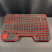Snap-on FOAM ORGANIZER for 100pc 1/4