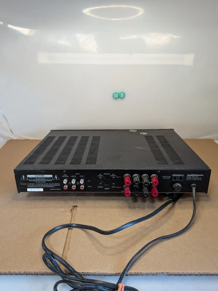 Audiosource Model Amp Two - Untested  - Image 4 of 4