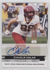 2022 Leaf Pro Set Draft Auto Charlie Kolar #PSA-CK1 Auto 14kb