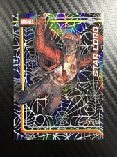 2026 Topps Chrome Marvel Comics Star-Lord Spider-Web Refractor /399 #168