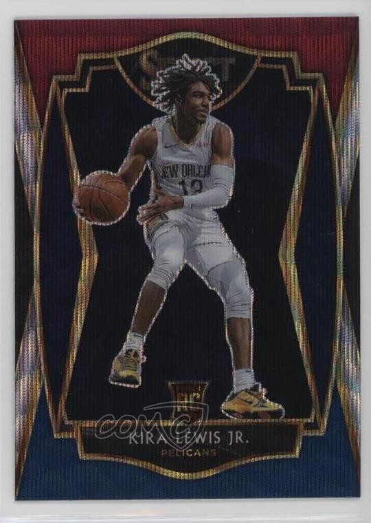 2020-21 Panini Select Premier Level Tri-Color Prizm Kira Lewis Jr Rookie RC 0c6
