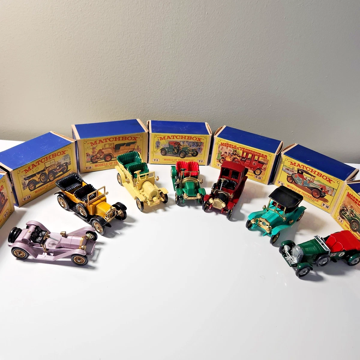Matchbox Models of Yesteryear Vintage Manufacture Diecast Cars