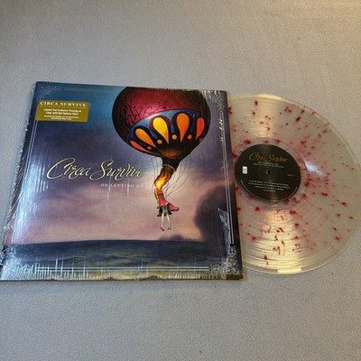Circa Survive On Letting Go Vinyl LP Rare Clear Red Splatter 10