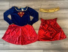 Girls' DC Supergirl/Superwoman/Superhero Costume Includes Headband and Cape