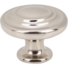 DesignPerfect DPA25R38KSNB 25-Pack 1-5/16" Diameter Round Cabinet Knob