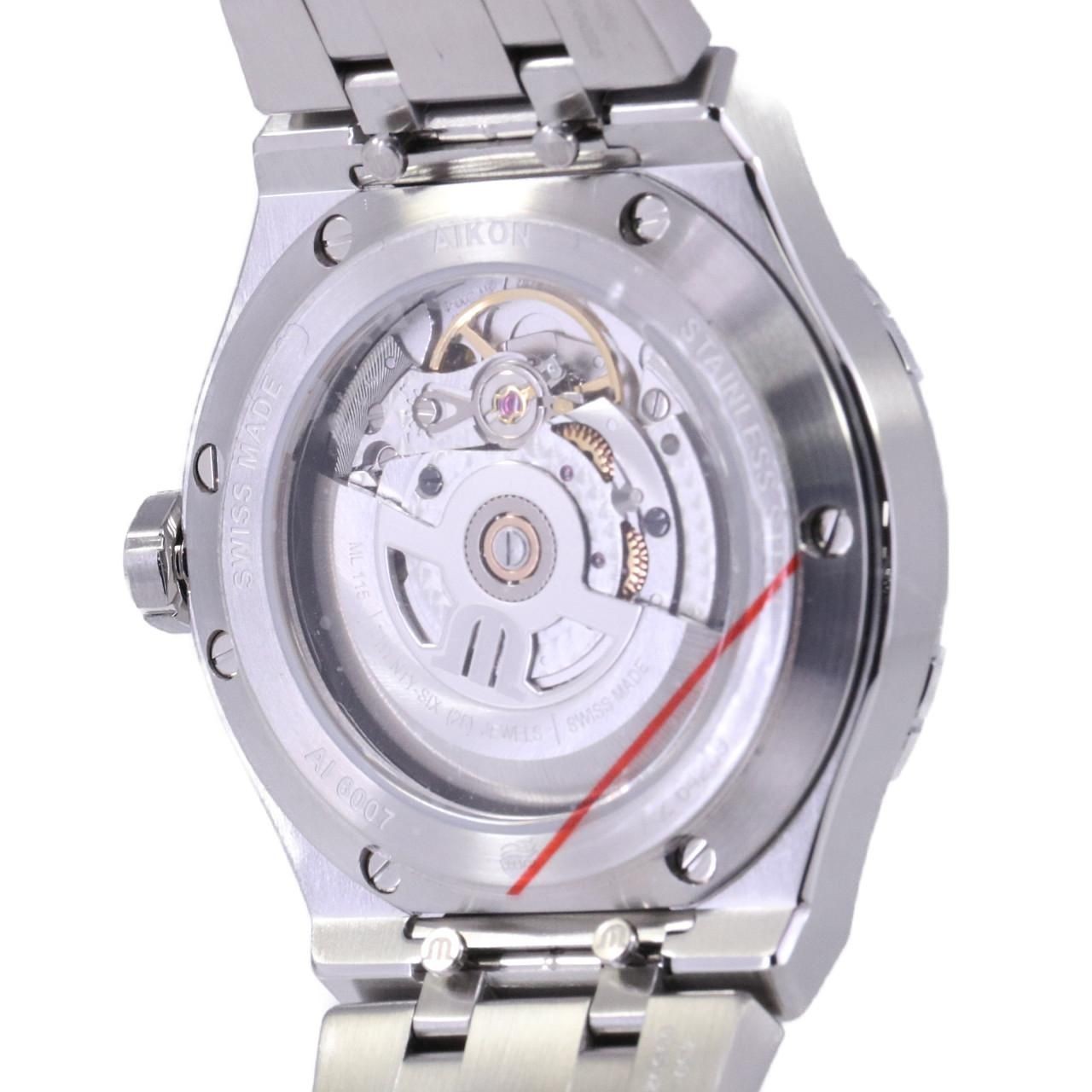 Maurice Lacroix Aikon Auto 39mm Blue AI6007-SS002-430-1 Authentic Luxury Watch image 2