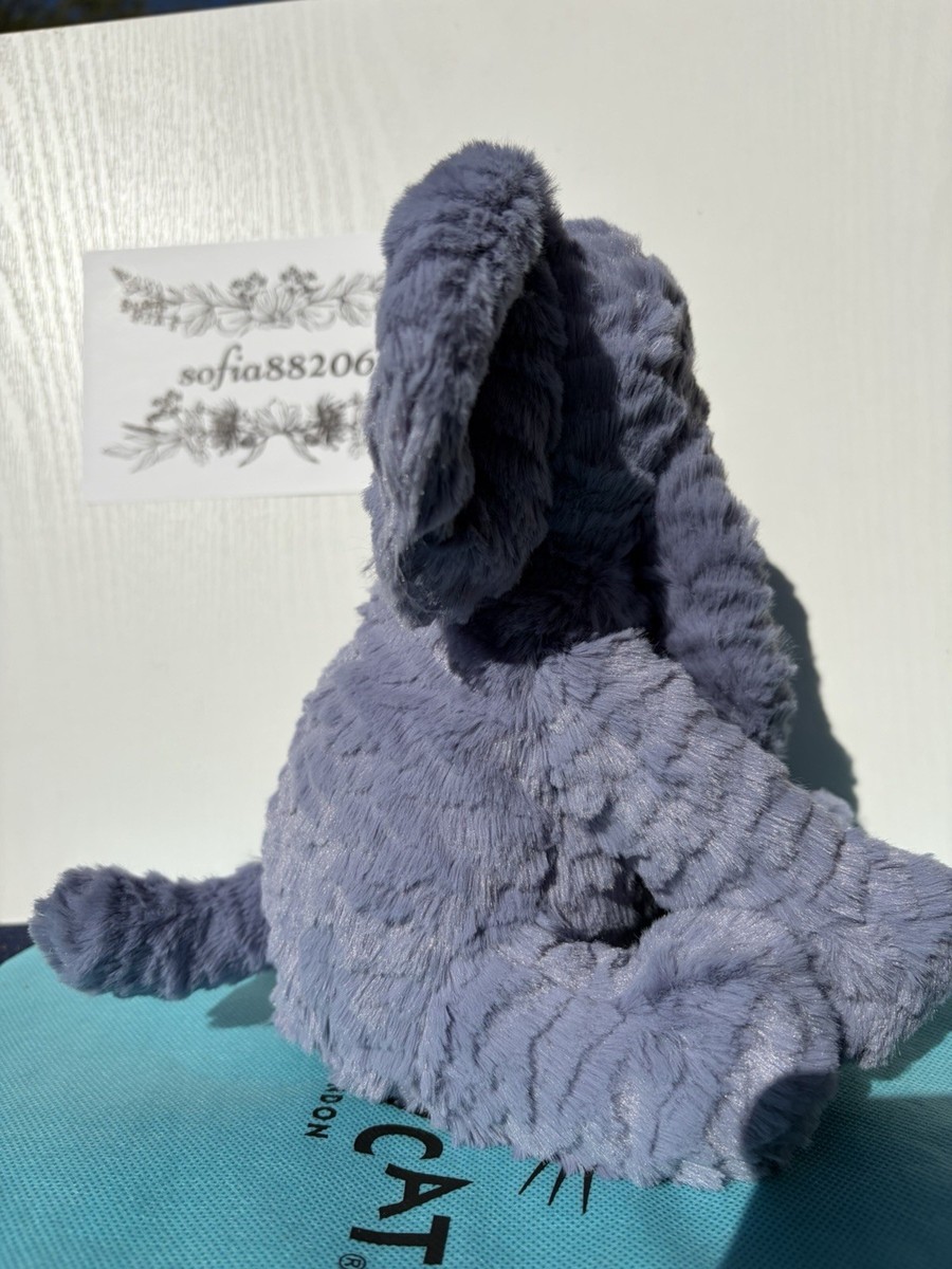 AUTHENTIC‼️ NWT & Dust Bag Jellycat Fuddlewuddle Elephant Medium