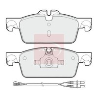 Peugeot 508 I 8D 2010-2018 BremsbeläGe Vorne (R90) PAD1806