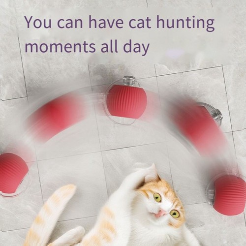 Toy Automatic Rolling Fake Tail Rechargeable Electric Pet Interactive5586 - Bild 3 von 6