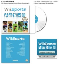 Kazumi Totaka   Wii Sports LP White Vinyl Soundtrack VGM OST Nintendo Wii NEW