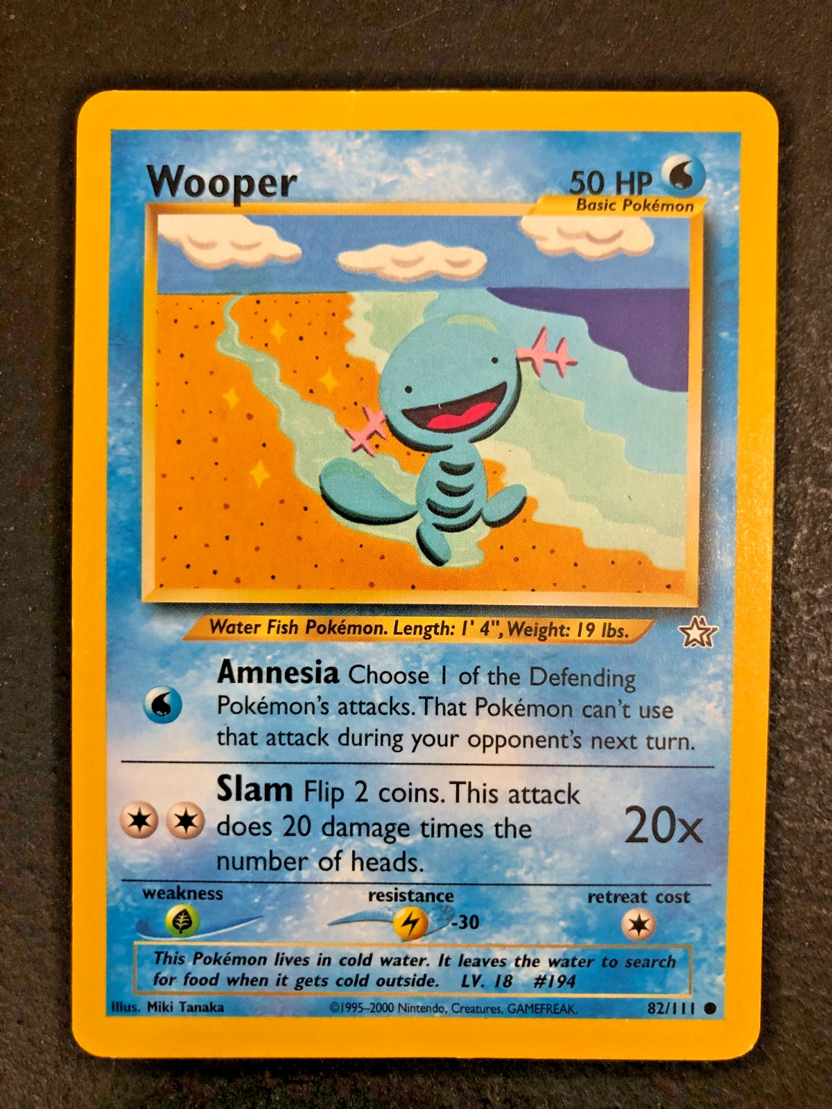 Wooper 82/111 - Neo Genesis - MP