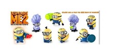 2013 DESPICABLE ME 2 MCDONALDS HAPPY MEAL TOYS - U - PICK - MINIONS