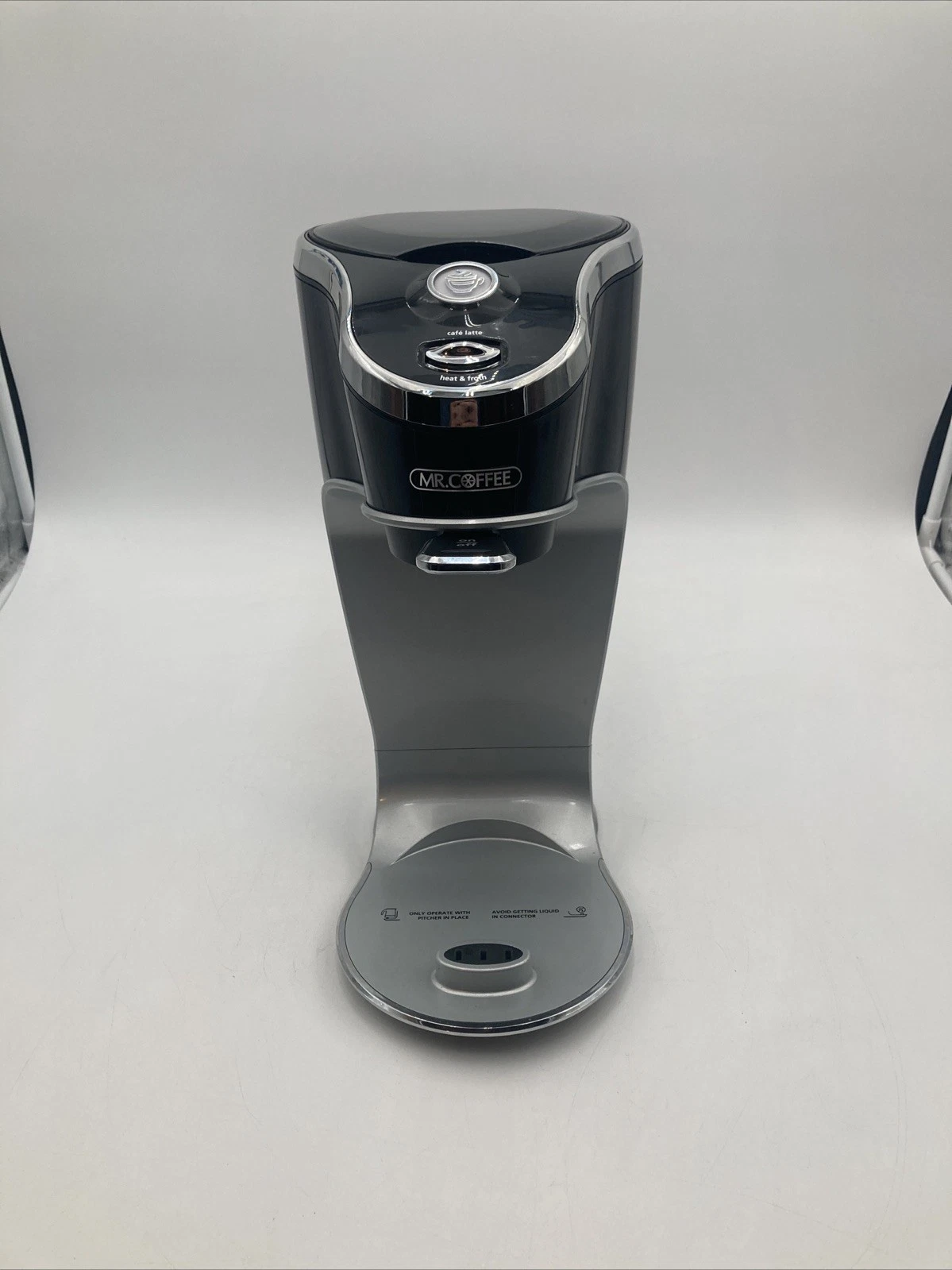 Mr. Coffee Cafe Latte Maker Coffee Hot Chocolate Maker BVMC-EL1 No Carafe Tested