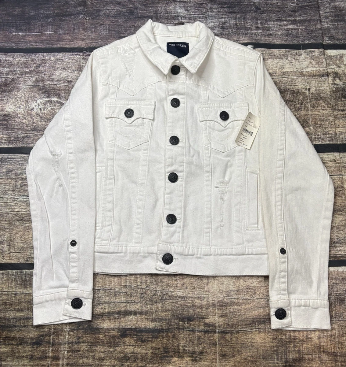 True Religion White Coats, Jackets & Vests for Women for sale | eBay