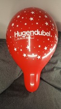 5x Qualatex 16" rote Hugendubel Werbeluftballon Ballon Looner Globos