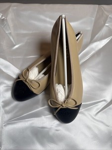 Chanel Ballet Flats 38 | eBay