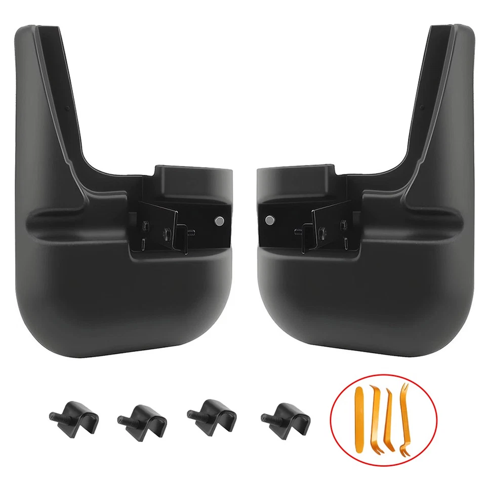 FRONT Mud Flaps Guards Mudflaps FIAT DUCATO PUEGEOT BOXER RELAY 2006- 50901517 - Image 3 of 4