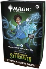 Magic Mazzo Commander  Quandrix Unlimited Secrets of Strixhaven Eng Preorder