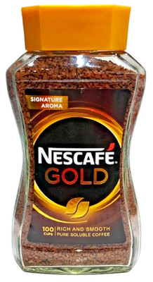 Nescafe Gold Premium Freeze Dried Instant Coffee Arabica Rich Smooth Aroma 200g