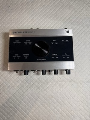 Native Instruments Komplete Audio 6 Channel USB Audio Interface Untested