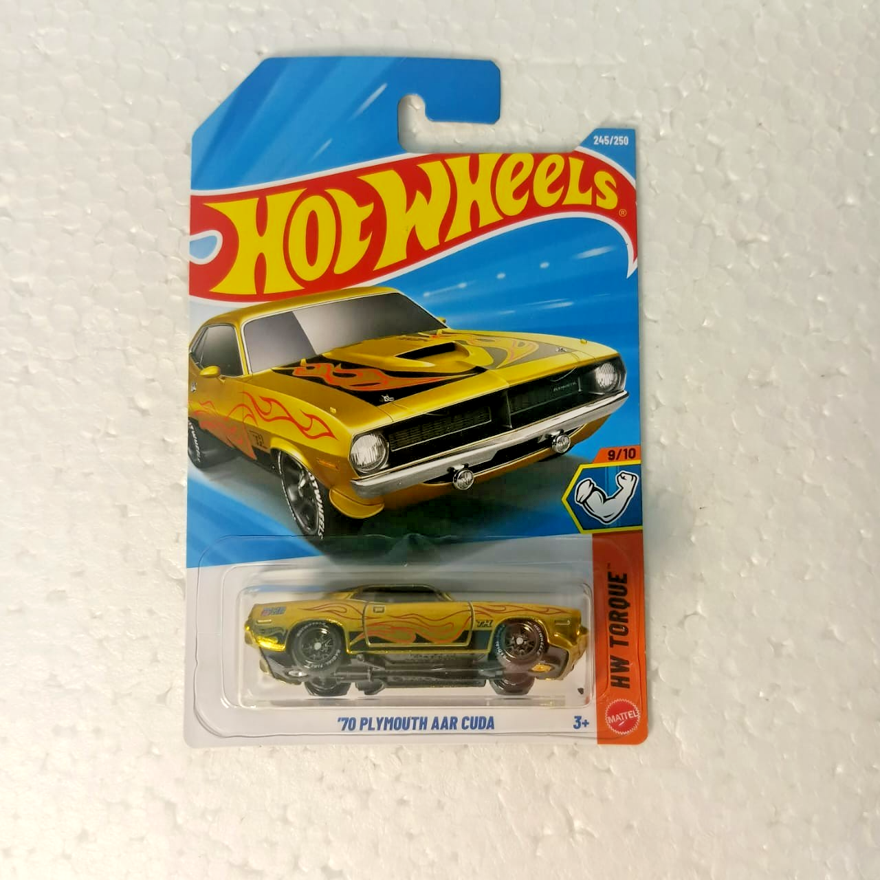 STH 2026 Hot Wheels '70 Plymouth AAR Cuda Gold Super Treasure Hunt W ...