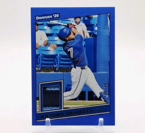 2026 Donruss Kazuma Okamoto RAW