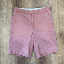 Murray's Toggery Shop Shorts Mens 30 Nantucket Red Pink Salmon Chino Preppy