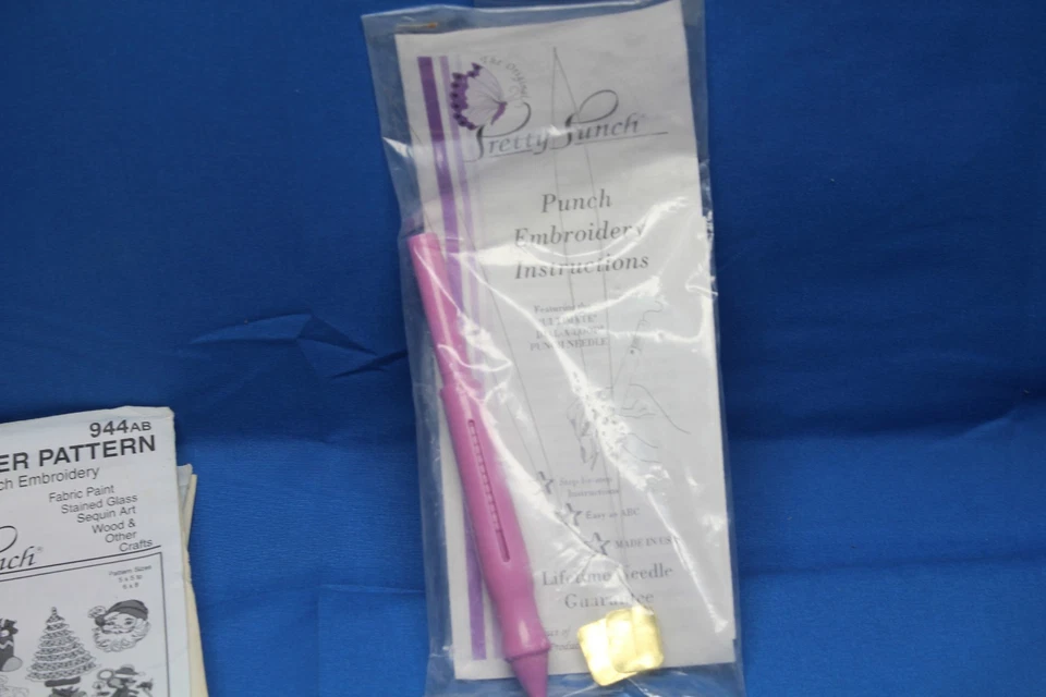 Pretty Punch Hot Iron Vintage Lot of 210 Color Coded Patterns for Embroidery - Image 2 of 4