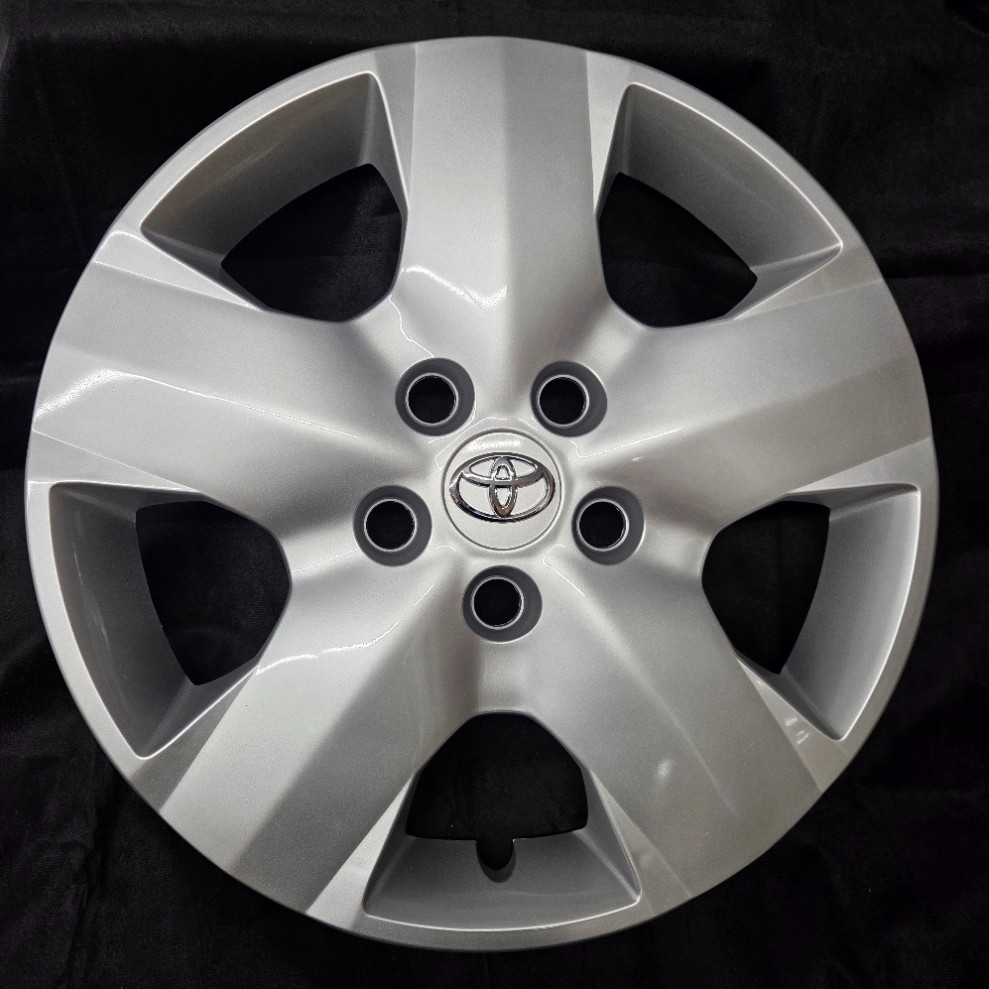 Hubcap Wheel Rim Cover fits 2006-2012 RAV 4 RAV4 16" 5-spoke Silver Free SH R16