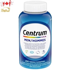 entrum Complete Multivitamin & Mineral Supplement for Men – 250 Tablets