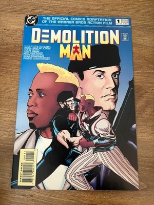 Lot Of 4 Demolition Man DC Comic Books # 1 2 3 4 VF-NM Snipes Stallone 17 J454