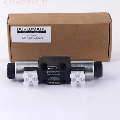 NEW ONE DUPLOMATIC Solenoid valve DS3-S3-11N-D24K1 DS3-S3/11N-D24K1