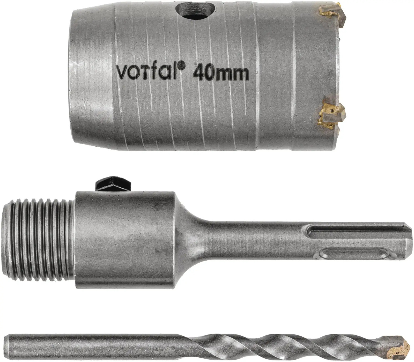 Oem Kernbohrer Für Betonwand Mit Sds+ Plus Halter 40 Mm - Bild 3