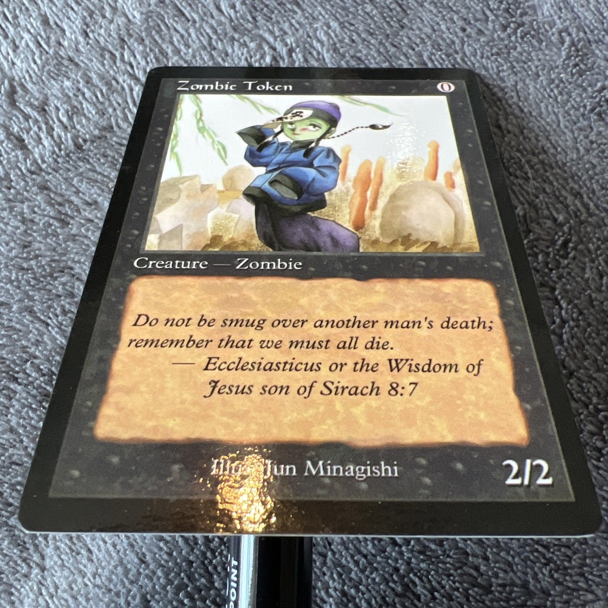 Jun Minagishi Zombie Token - Ultra Rare - Magic The Gathering | eBay