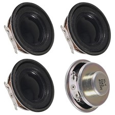 4pcs 1.5" 4Ohm 3W DIY Small Full Range Audio Speaker Stereo Woofer Loudspeake...