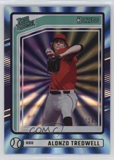 2024 Donruss Rated Prospects Carolina Blue Laser /249 Alonzo Tredwell #157 1bi0