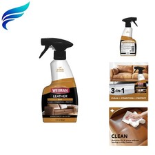 Leather Cleaner and Conditioner for Furniture - Cleans Conditions and Restore...