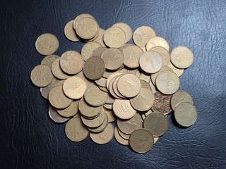 Lot of Eighty Six $1 Canadian Loonies from the 1980's