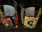 Captain Morgan’s Rum Glasses Pirate Logo Barware unique Tumblers set of 2 — photo 10