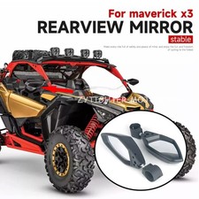 Espejos retrovisores laterales ajustables para accesorios Can-Am Maverick X3