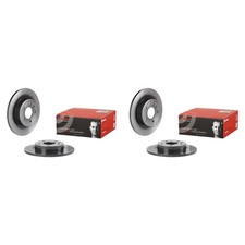 2x BREMBO XTRA 292mm BREMSSCHEIBEN HINTEN passend für CHEVROLET CRUZE ORLANDO VO