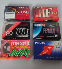 6 cassettes audio neuves /vintage
