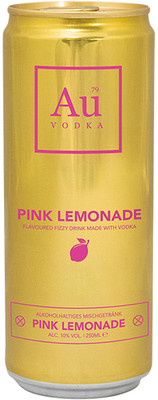 Au Vodka Premixed Cocktail Pink Lemonade 12 Dosen inkl. Pfand, Party/Sommerdrink
