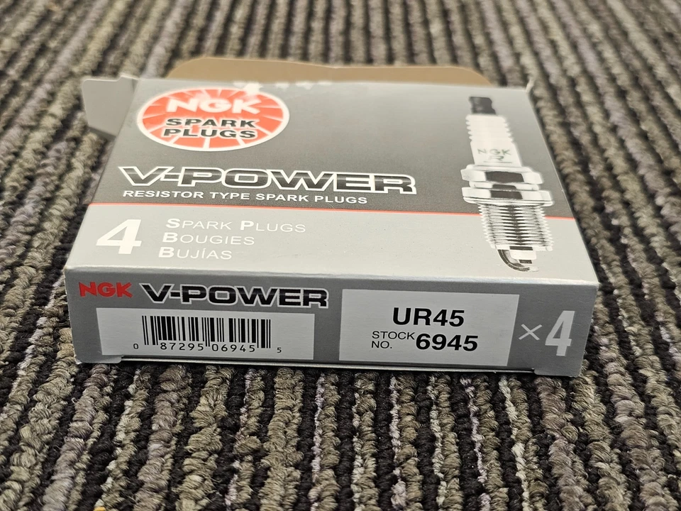 (QUANTIDADE 4) NGK 6945 UR45 V-Power vela de ignição compatível com 1980-1982 AMC Concord - Imagem 3 de 4