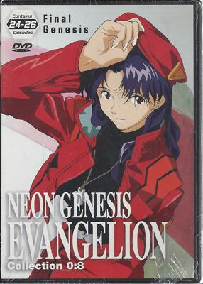 Neon Genesis Evangelion Collection 0 : 8 DVD Final Genesis New