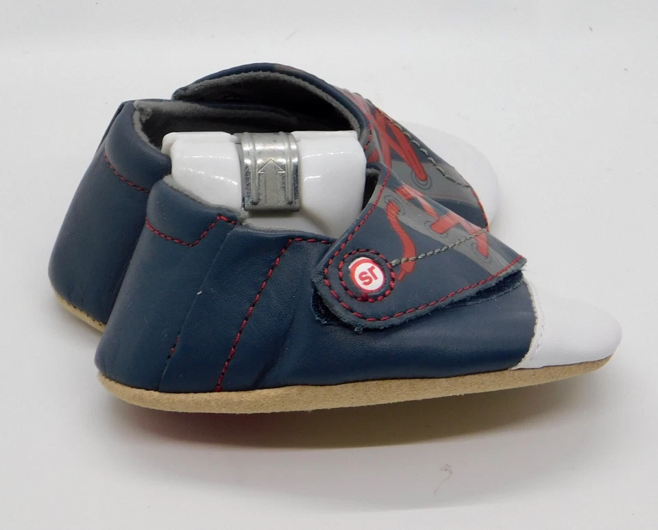 Nuevo Stride Rite Infantil Niños Zapatos de Cuna TEENY Sports Star Talla 1.5 "H"  Foto 4 de 4