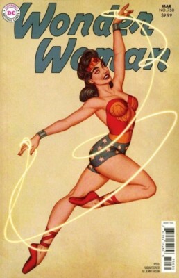 WONDER WOMAN #750 Jenny Frison 1950s Cover VOL 1 DC COMICS 2020