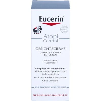 BEIERSDORF AG EUCERIN EUCERIN AtopiControl Gesichtscreme 50 ml PZN08454746