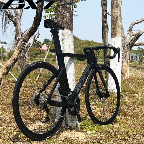 BXT Shimano 22 Gang Rennrad Kohlefaser 700C Scheibenbremse R7120 Straßenrennrad - Bild 5 von 12