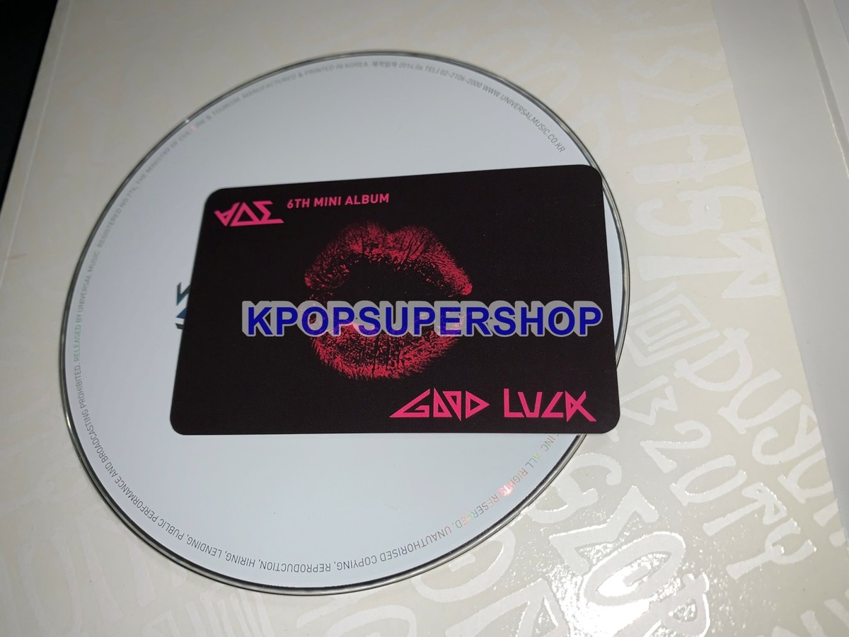 BEAST 6th Mini Album Good Luck White Version CD Junhyung Photocard